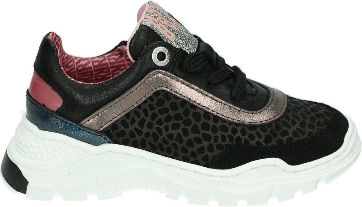 Red Rag 13032 - Dames MeisjesLage schoenen - Kleur: Zwart - Maat: 27