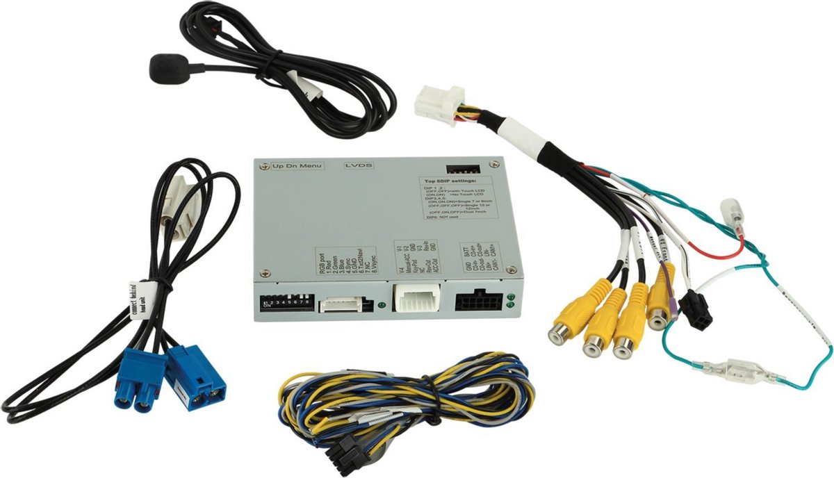 Video beeldinput voor & achtercamera MB NTG6-MBUX