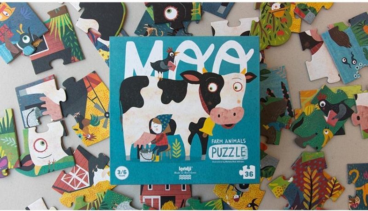 Boerderij puzzel (3+) - Londji