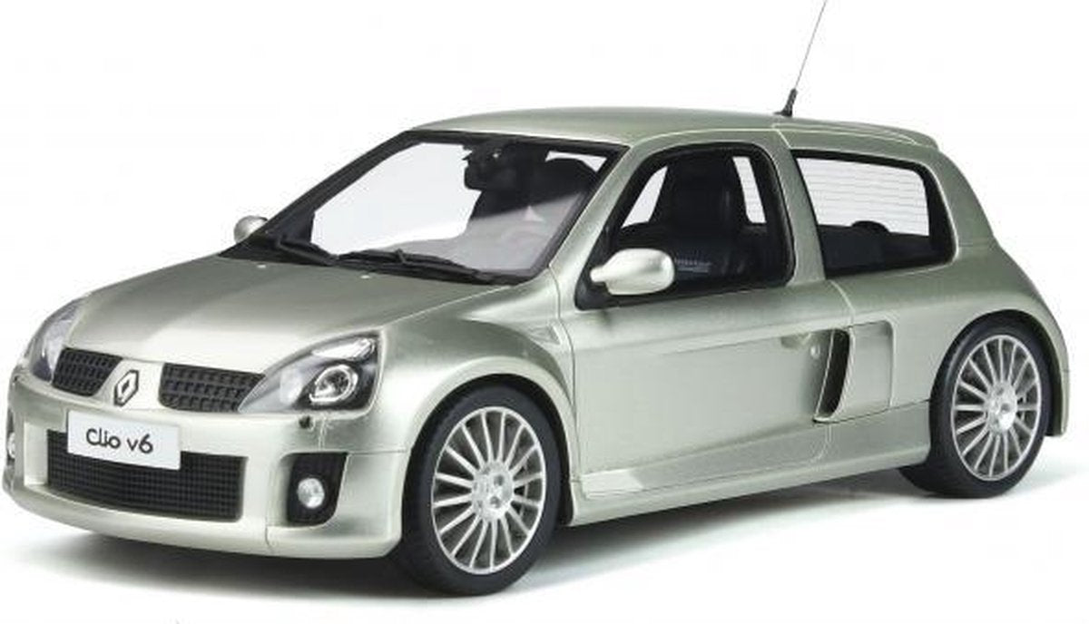 Otto mobile Renault Clio V6 Ph.2 Titanium Grijs 1:18 - Nieuw