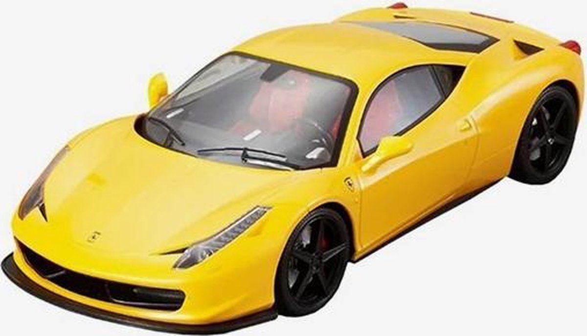 1:14 Schaal radiografisch bestuurbare Ferrari 458 geel