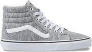 Vans - Dames Sneakers Vans Sk8-Hi (Rib Knit) - Grijs - Maat 38 1/2