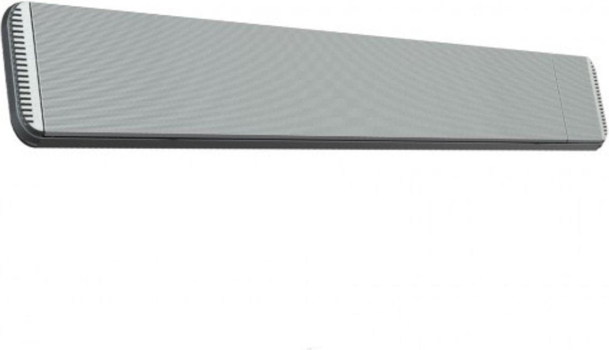Mo-El Heatstrip 1800 Watt Hot-Top Zilver onder dimmer