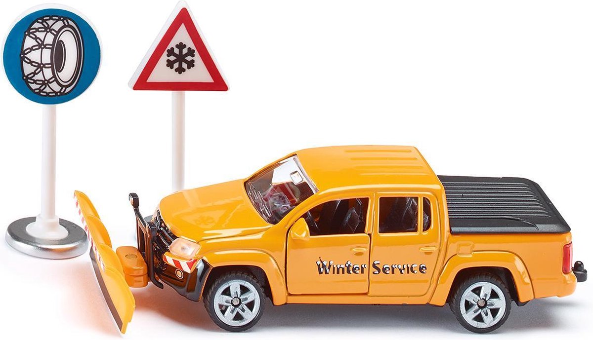 SIKU 2546 VW Amarok Winterdienst