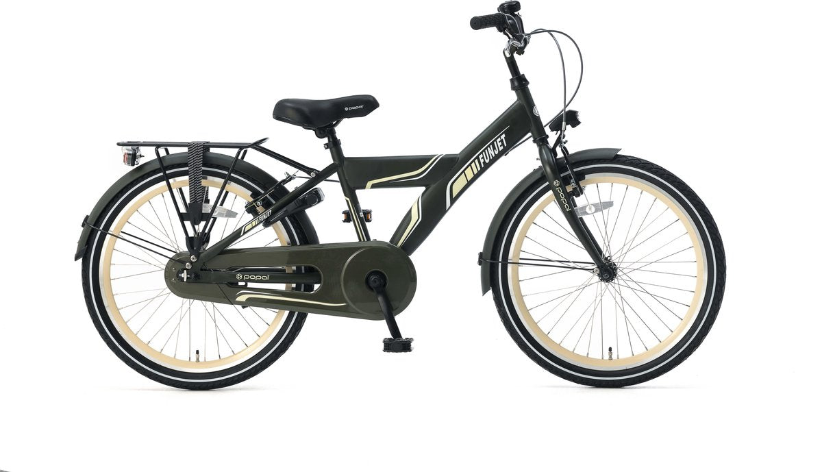 Supersuper Funjet X Kinderfiets - 22 inch - Groen
