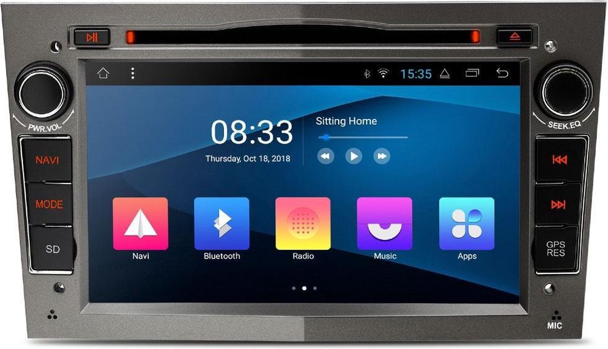 Autoradio met navigatie - 7” Opel Astra Corsa Zafira Vectra Vivaro