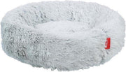 Snoozle Kattenmand - Superzacht en Luxe - Fluffy - Rond - Wasbaar - 60cm - Wolf Grey