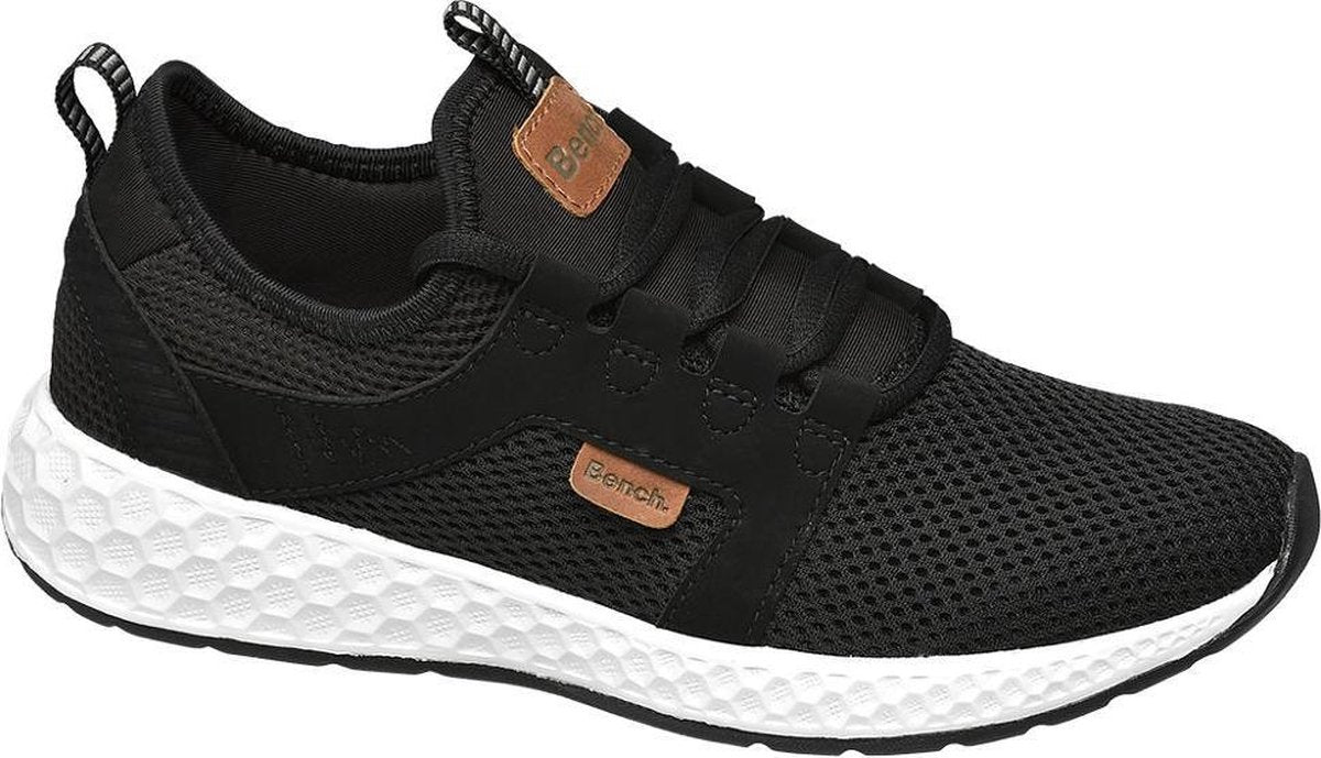 Bench Dames Zwarte lightweight sneaker - Maat 37