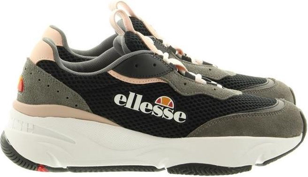 Ellesse Massello Dames Sneakers - Dark Grey/Black - Maat 40.5