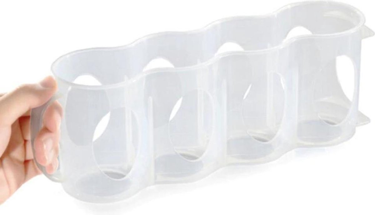 WiseGoods Luxe Blikjeshouder - Koelkast Rek - Bottle Holder - Koeling Organiser - Bier / Soda Can