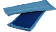 Microvezel glasmop recht - 26 cm - Blauw - 5 stuks - Wecoline