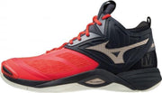 Mizuno Wave MoHerentum 2 Mid - rood/zwart - maat 40.5