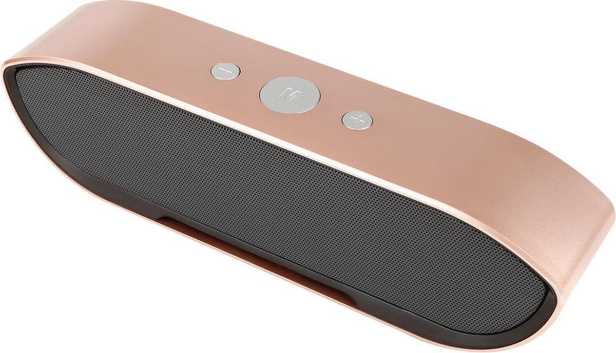 6W CY-01 Bluetooth v4.1 luidspreker 3D MP3 Aux TF - Rose-goud