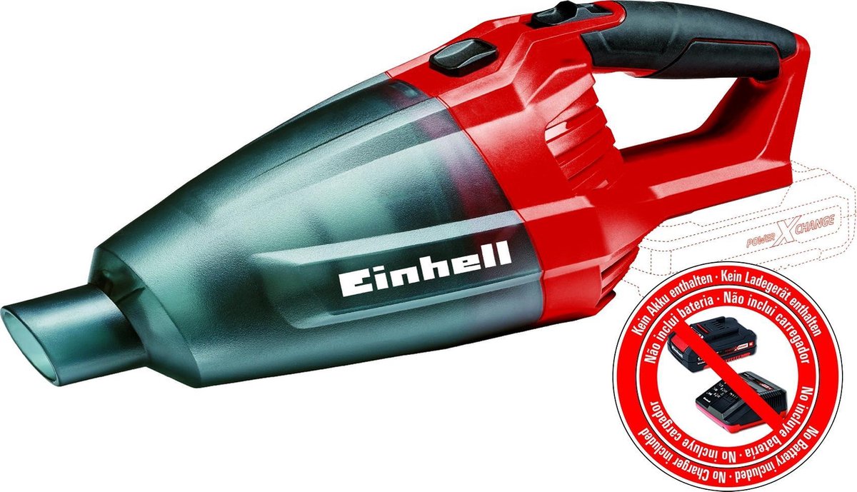 Einhell Accu TE-VC 18 Li Solo - Kruimelzuiger