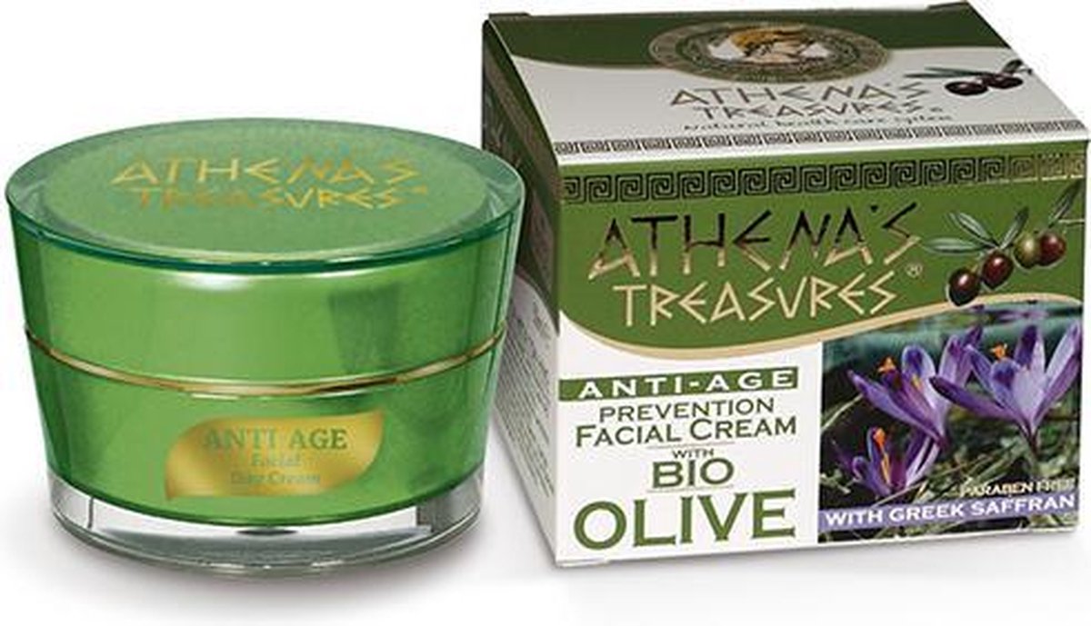 Pharmaid Athenas Treasures Anti Age Face Care Greek Saffraan gezichtscrème 50ml | Natuurlijk Goed
