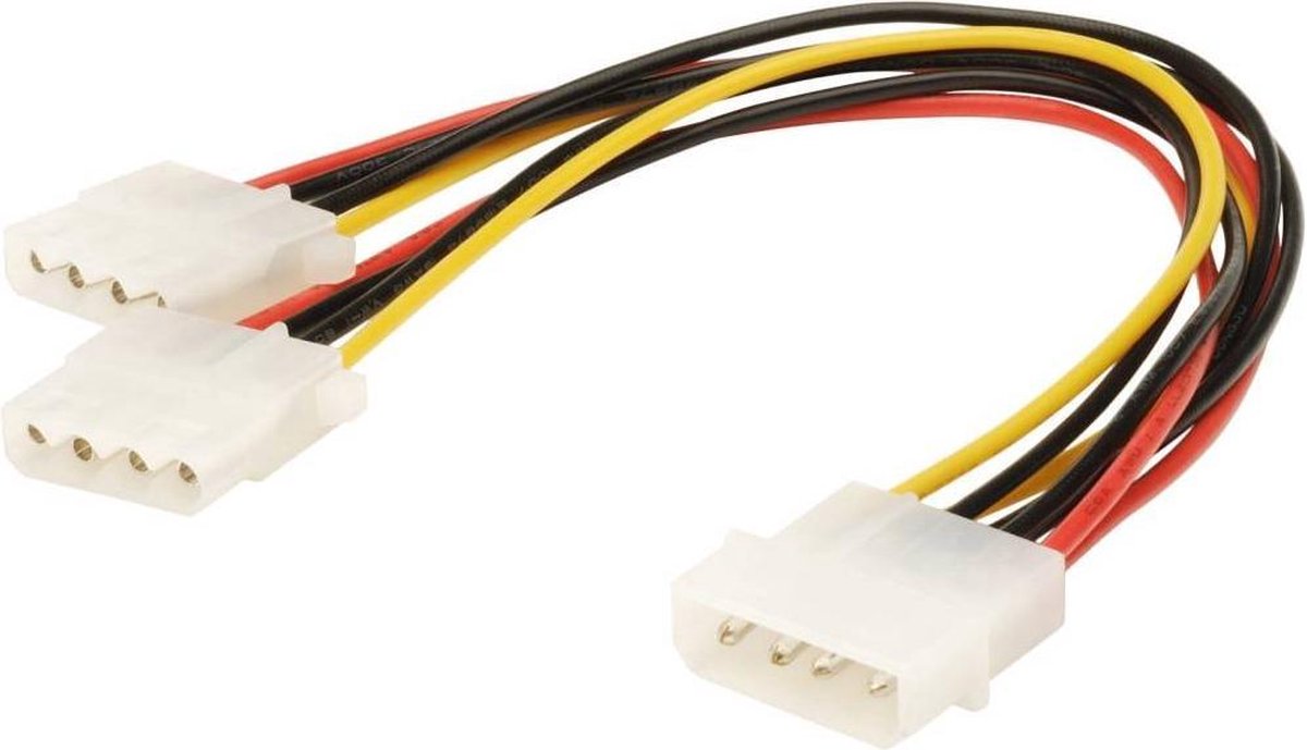 Brauch Molex naar 2x Molex Splitter Kabel