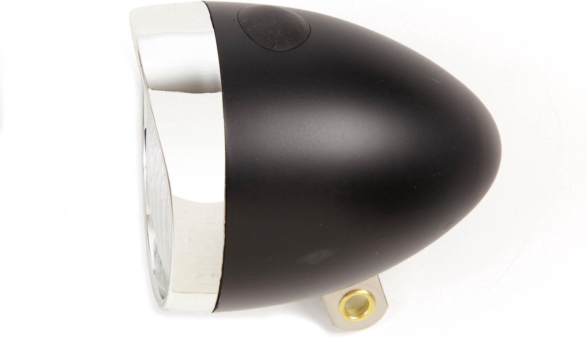 Popal Koplamp Nostalgie Zwart | LED | Batterij