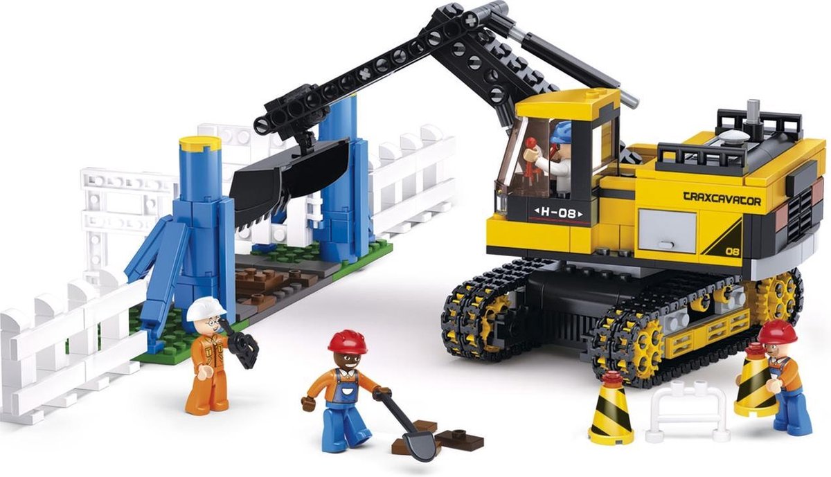 Sluban Town Construction - Graafmachine M38-B0551Sluban