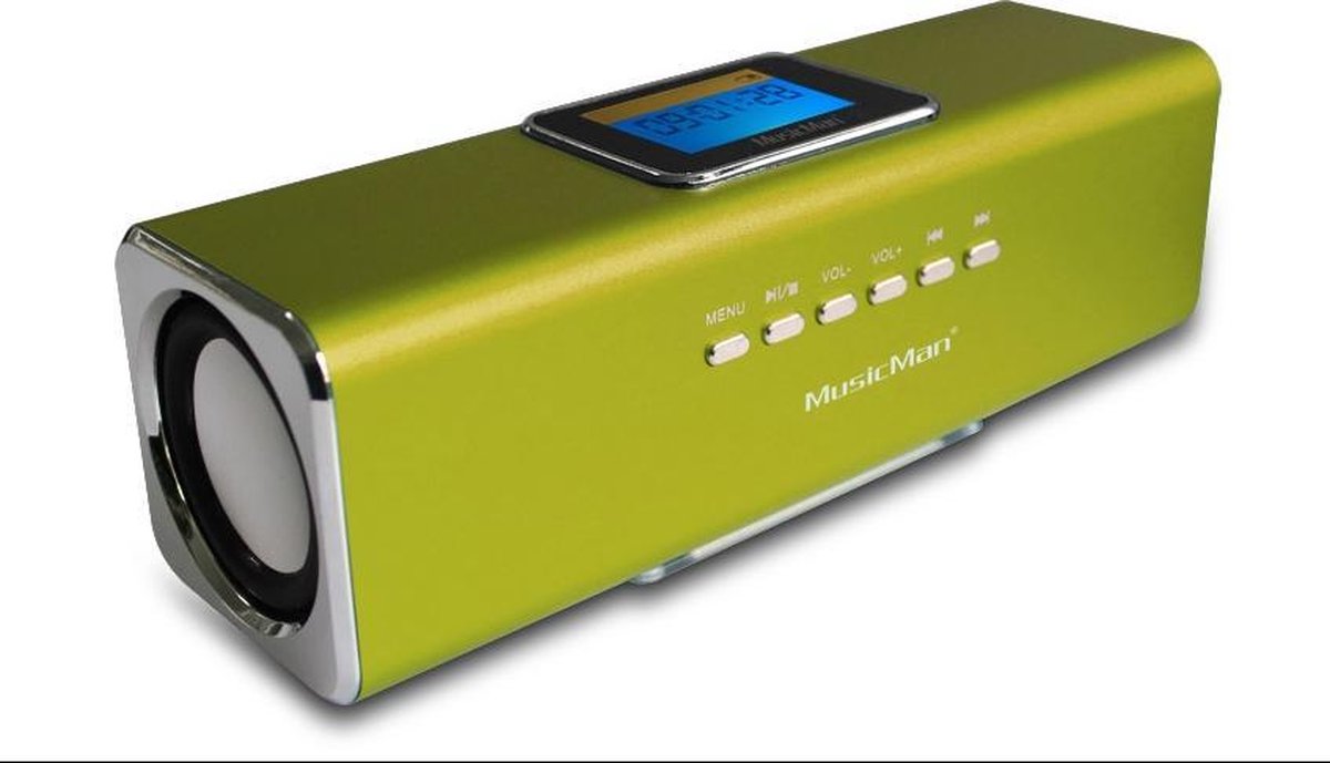 Technaxx MusicMan - Speaker - Groen