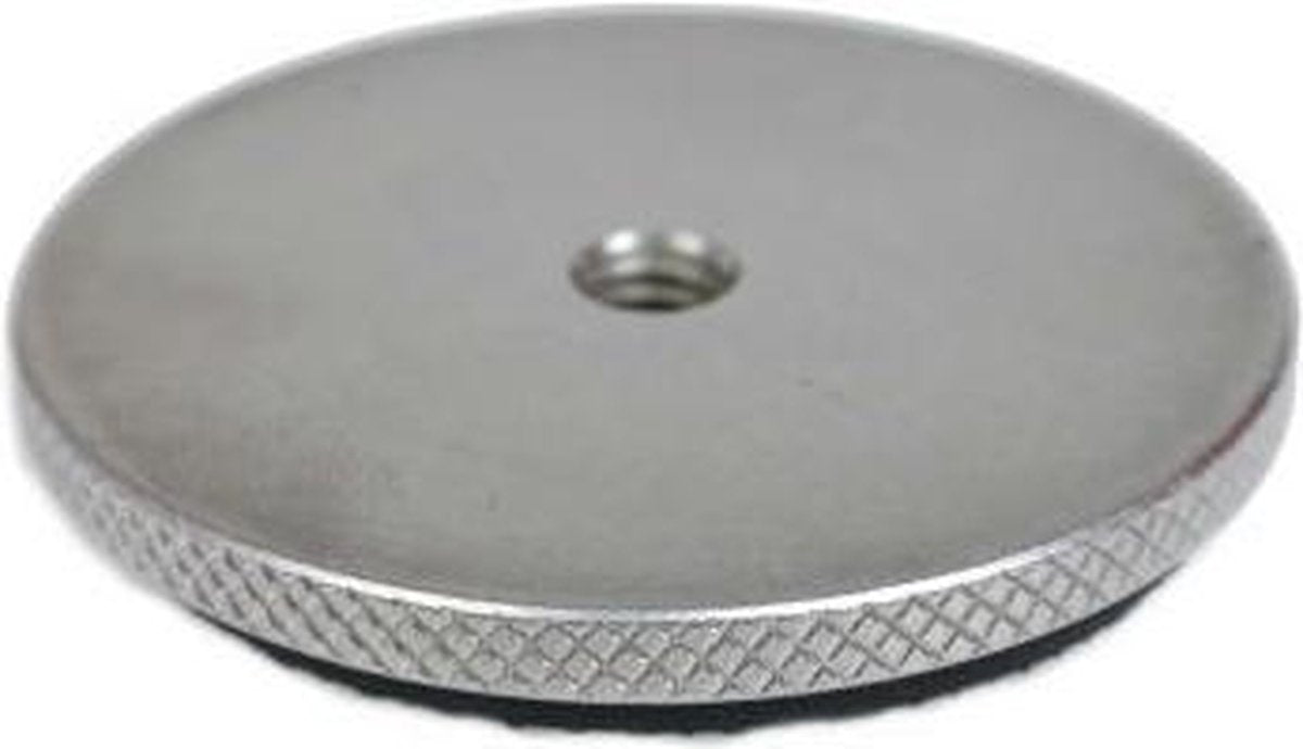 Caruba adapterschroef 3/8"M - 1/4"F met rubber dekplaat