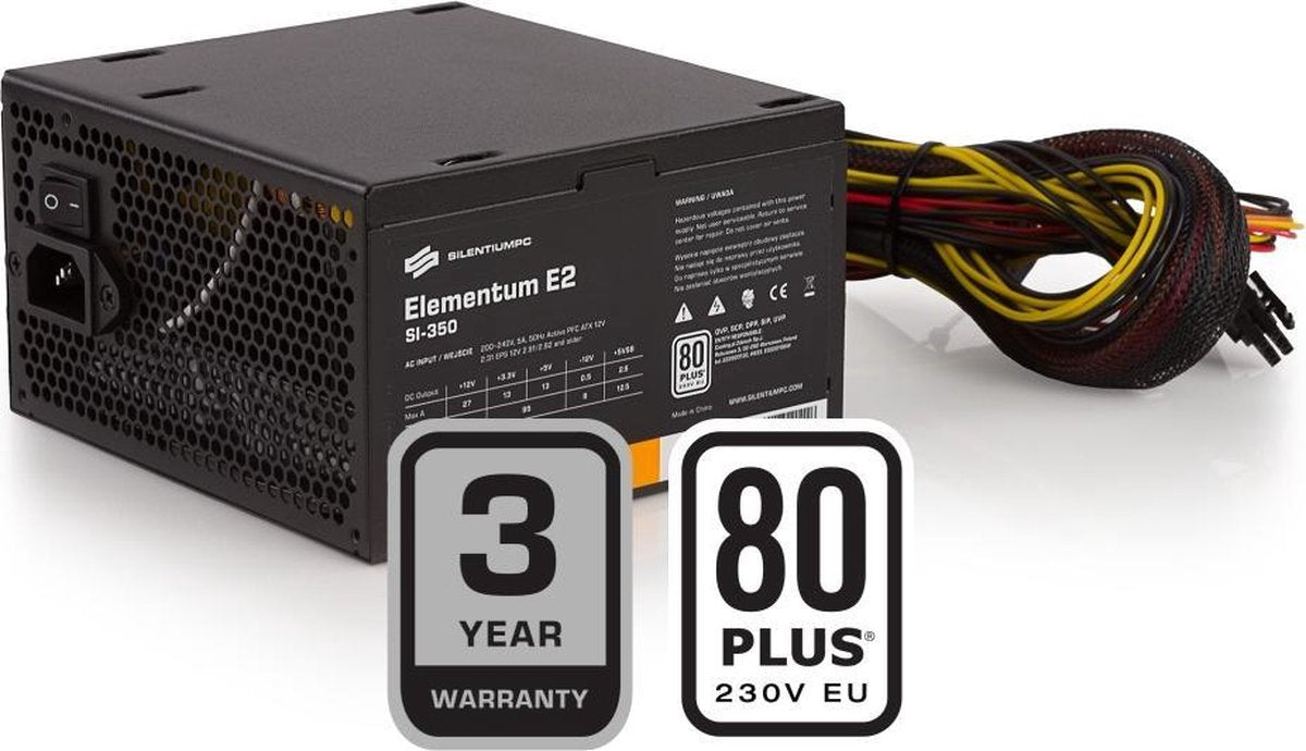 Elementum E2 - Voeding - 350W - 80Plus