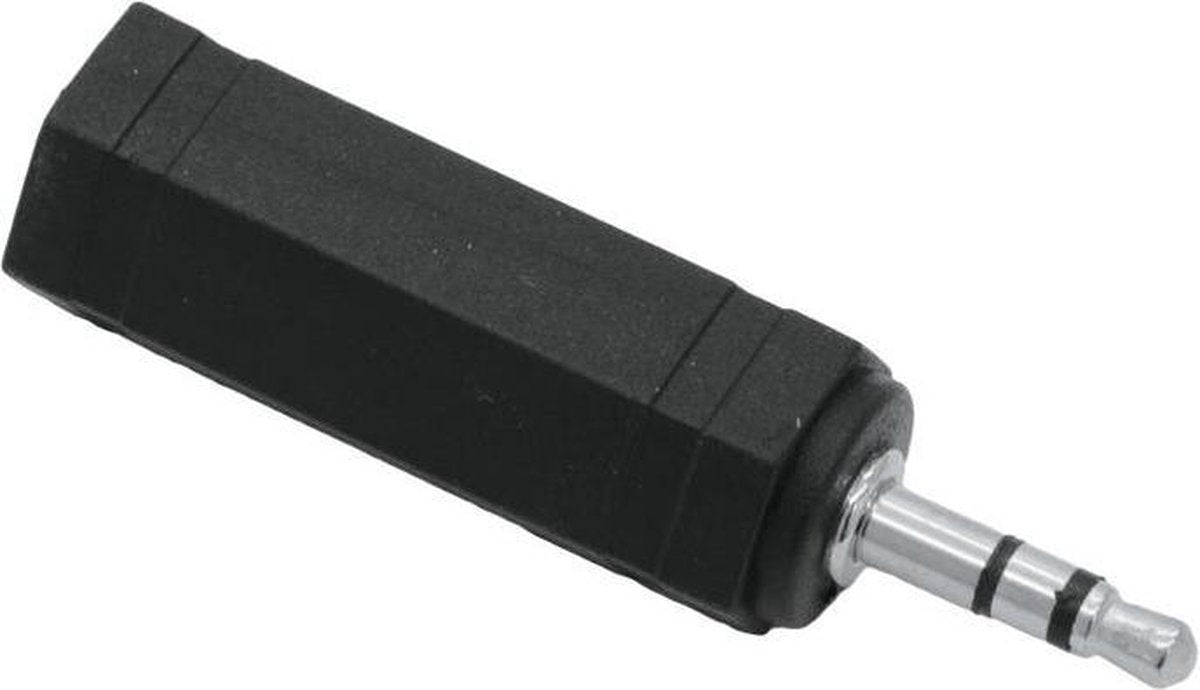 OMNITRONIC Adapter 3.5 Jack(M)/6.35(F) stereo 10x