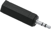 OMNITRONIC Adapter 3.5 Jack(M)/6.35(F) stereo 10x