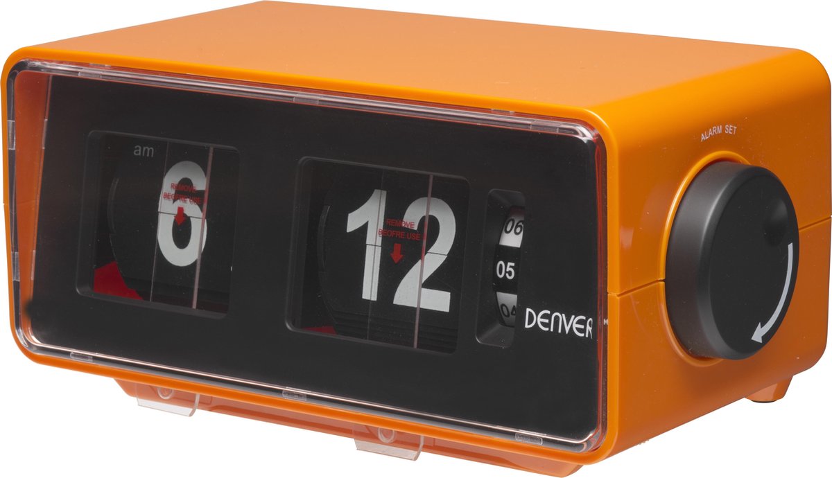Denver CR-425 - Retro wekkerradio - Oranje