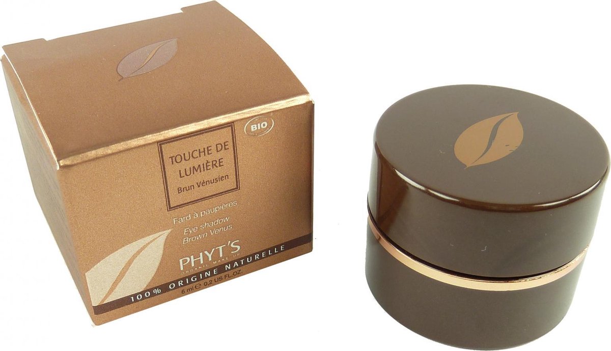 Phyts Touche de Lumiere - Organic Eye Make Up Powder Eyeshadow Oogschaduw - 6ml - Brown Venus