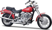 Maisto HARLEY-DAVIDSON FXDL DYNA LOW RIDER 1997 rood schaalmodel 1:18