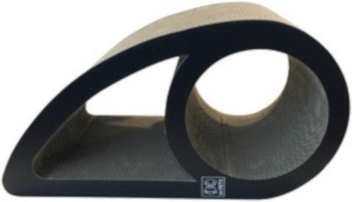 M-pets Krabplank Phoenix 45 X 24 Cm Karton Zwart/naturel