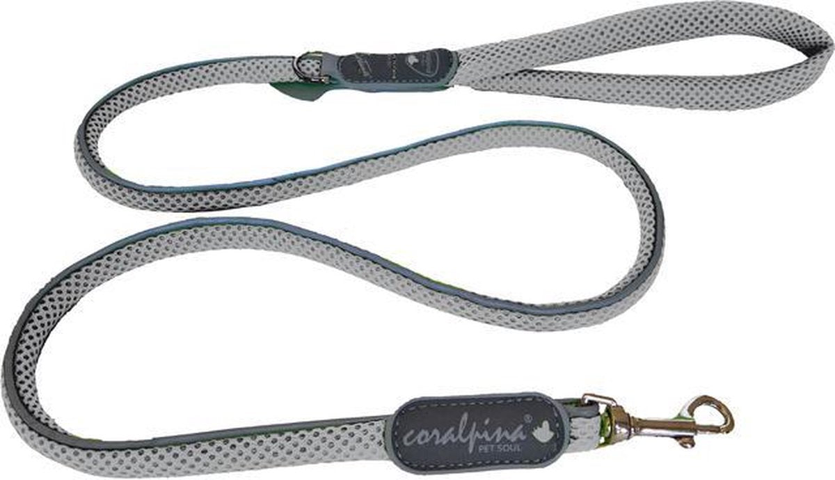 Luxe Coralpina - Hondenlijn Cinquetorri Grijs - 18 mm/110 cm