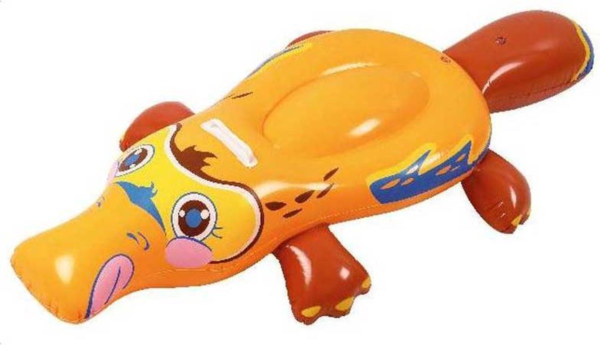 Jilong Opblaasdier Rider Dikkie Dikbil 163 X 67 Cm Geel