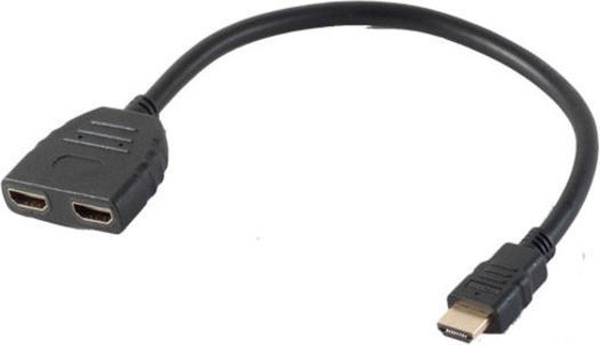 Dolphix HDMI splitter 1 naar 2 / passief - versie 1.3 (Full HD 1080p) - 0