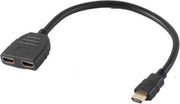 Dolphix HDMI splitter 1 naar 2 / passief - versie 1.3 (Full HD 1080p) - 0