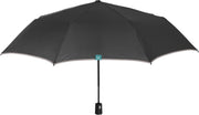 Perletti Mini-paraplu Automatisch Heren 97 Cm Microfiber Grijs