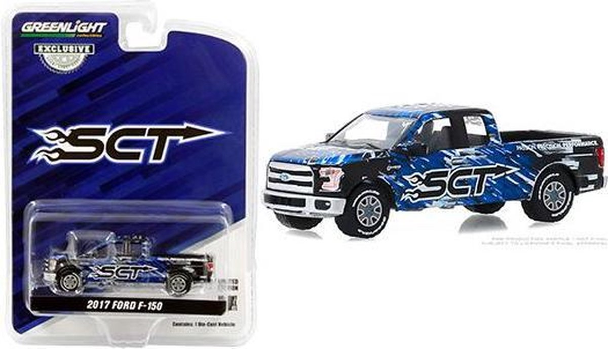 Ford F-150 2017 Blue SCT