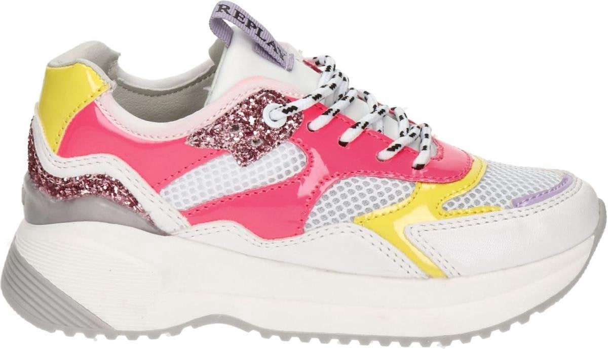 Replay Dubai meisjes sneaker - Wit multi - Maat 37