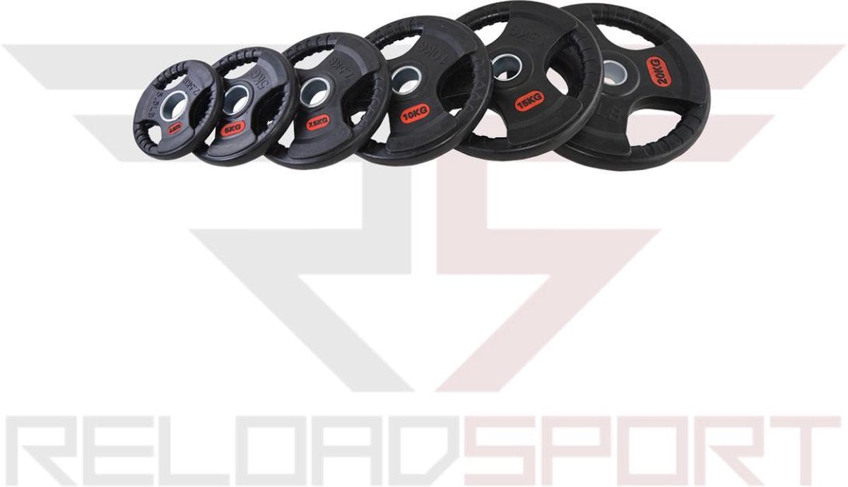 ReloadSport - Olympische Halterschijven set 75KG - 50mm