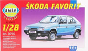 Skoda Favorit modelbouwpakket (Smer