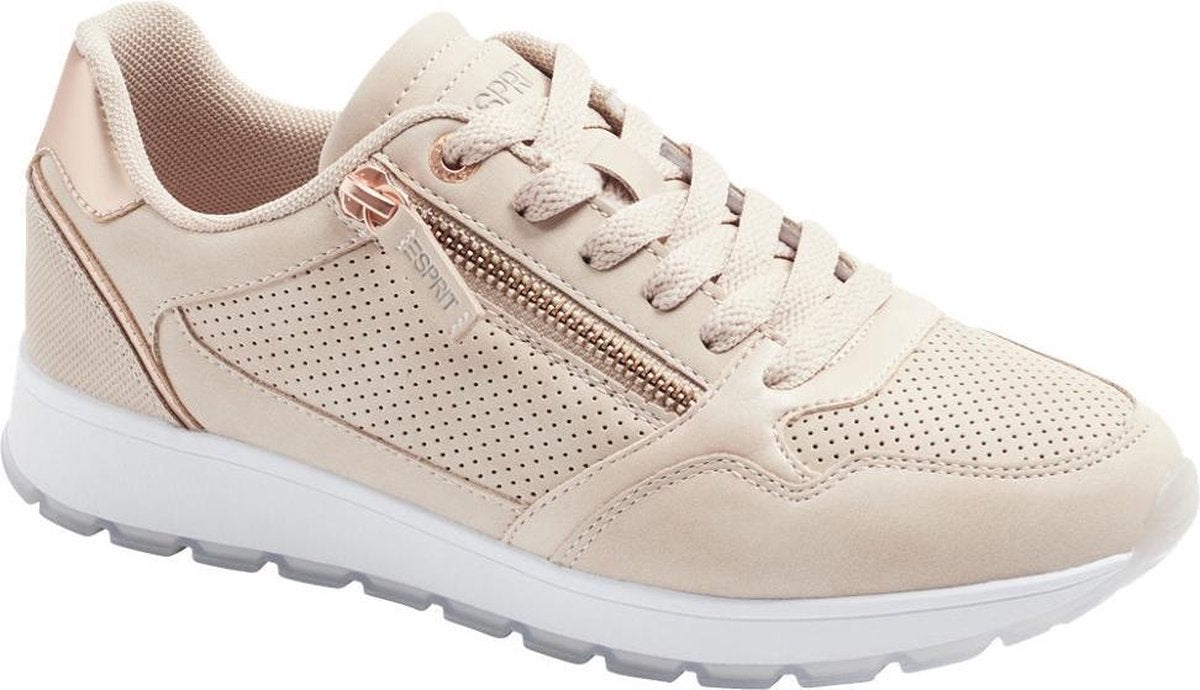 Esprit Dames Roze sneaker sierrits - Maat 42