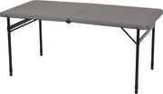 Redcliffs Campingtafel van staal - 122 x 61 cm - Donkergrijs