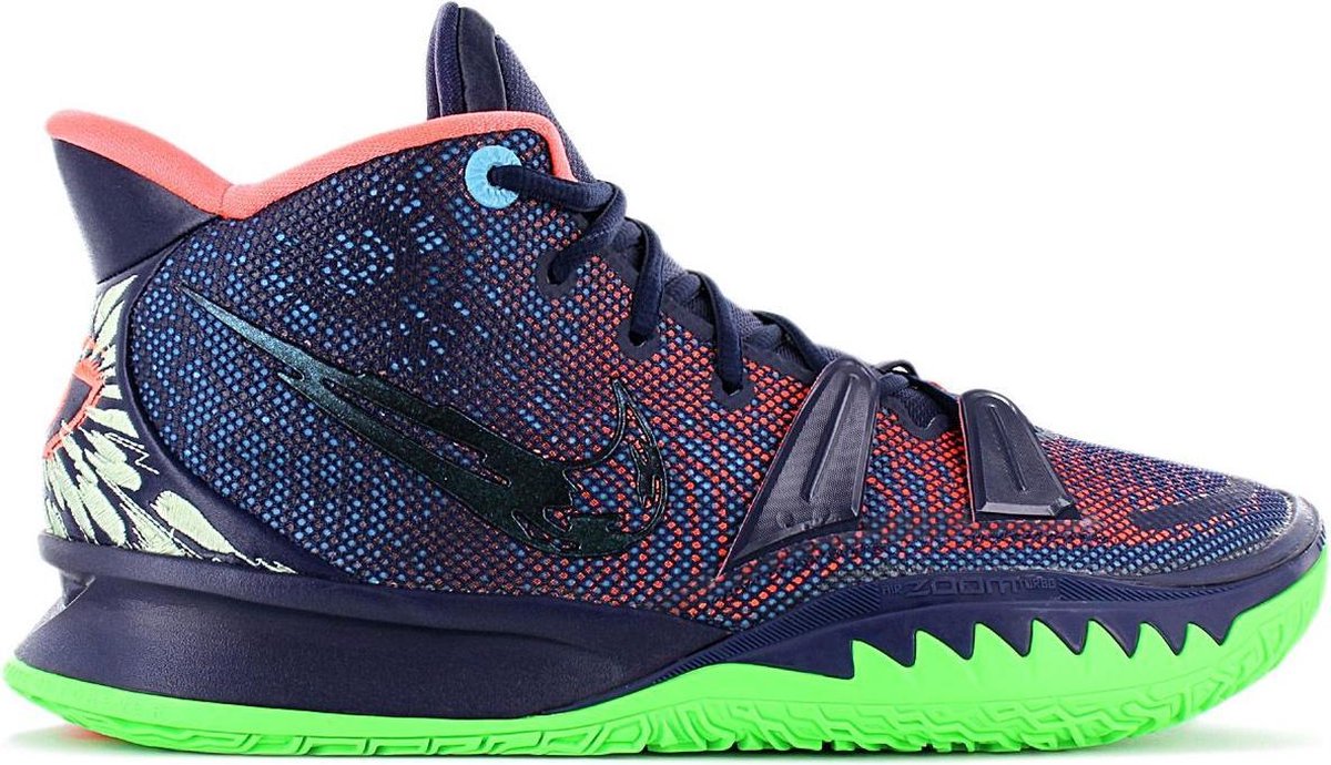 Nike Kyrie 7 - Heren Basketbalschoenen Sneakers Sport Schoenen Blauw CQ9326-401 - Maat EU 44 US 10