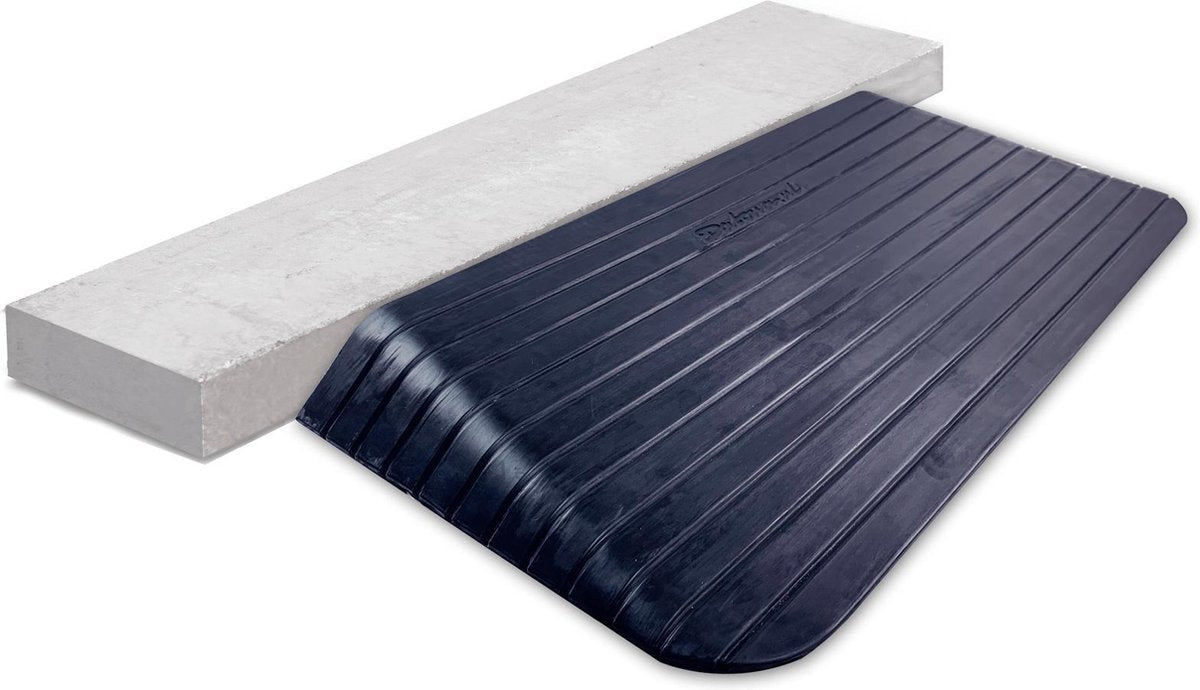 Datona® - Drempelhulp van rubber 100mm