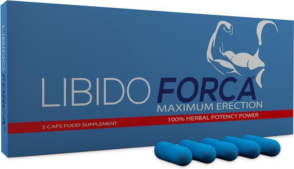 Libido Forca - Erectiepillen | Erectiepillen voor Mannen | Erectie stimulerend middel | Erectie Booster