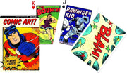 Vintage Comic Art Speelkaarten - Single Deck