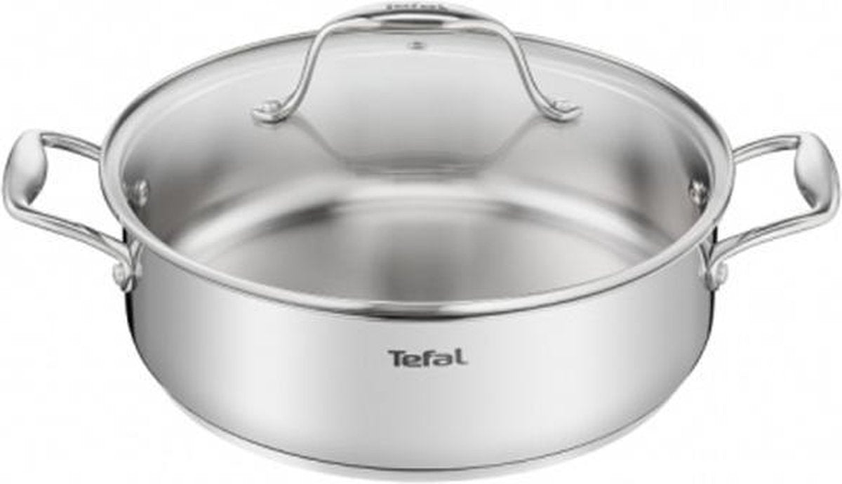 Tefal Ever Cook Aluminium Koekenpan Met Schenktuit - 26 cm