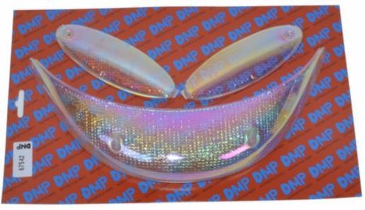 Knipperlichtglasset + achterlichtglas Malaguti F15 multi-color DMP