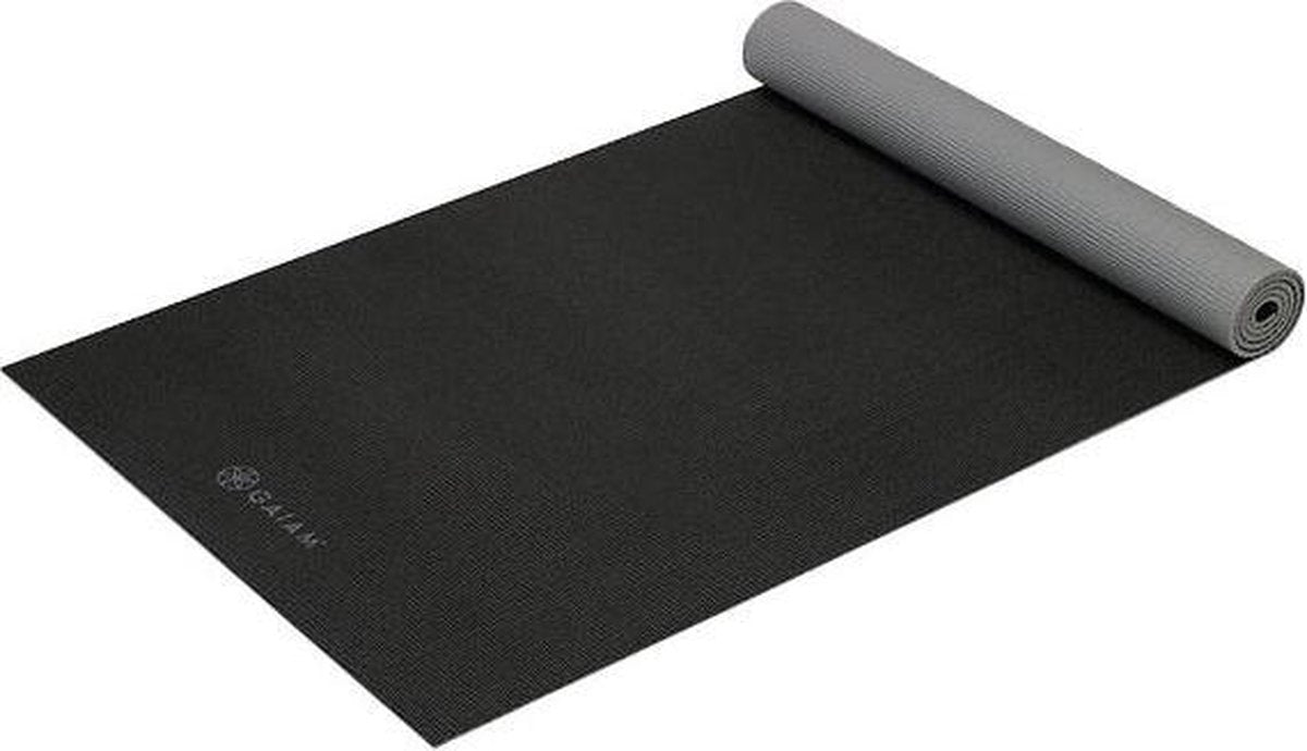 Gaiam - Premium Yogamat - 5 mm - Granite Storm