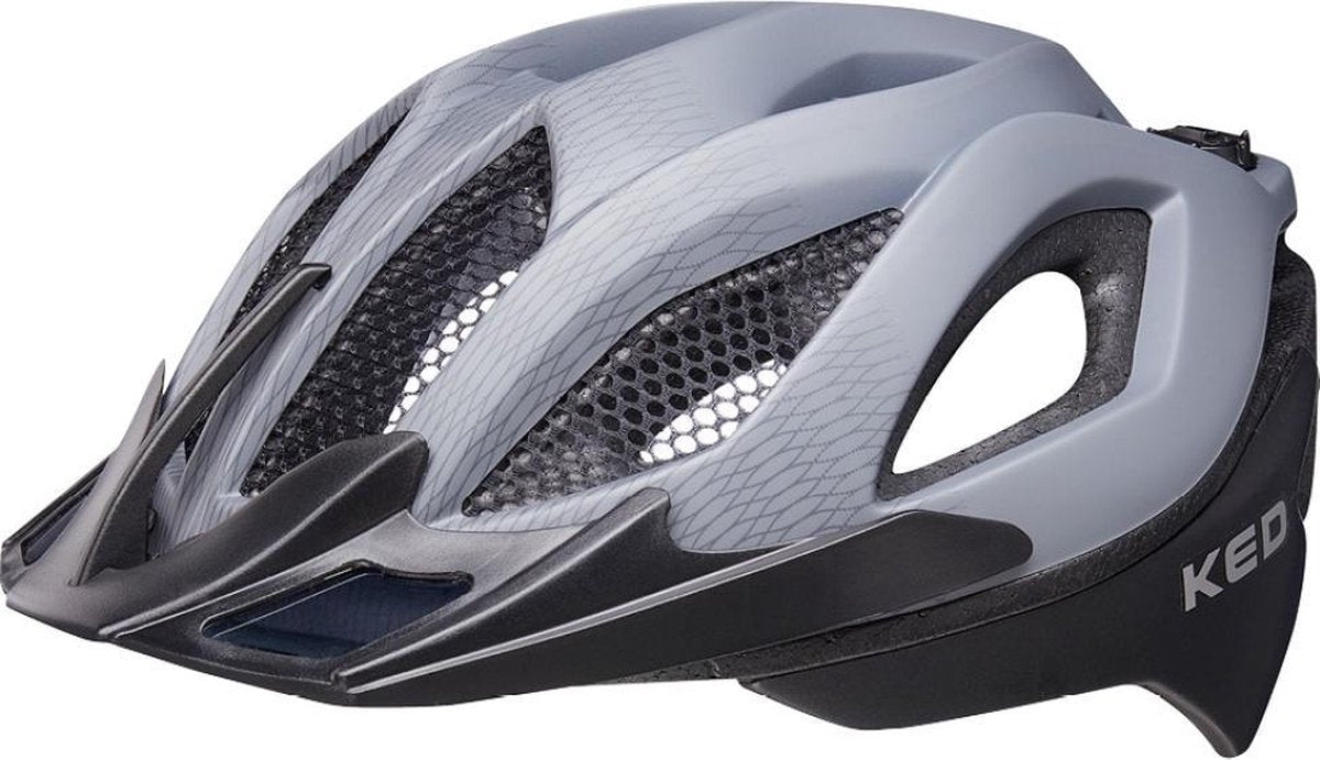 Fietshelm KED Spiri Two M (52-58cm) - mat grijs / zwart